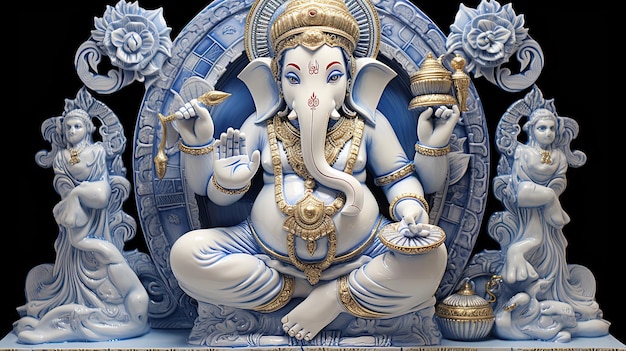 Illustratie over Ganesha