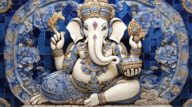 Illustratie over Ganesha