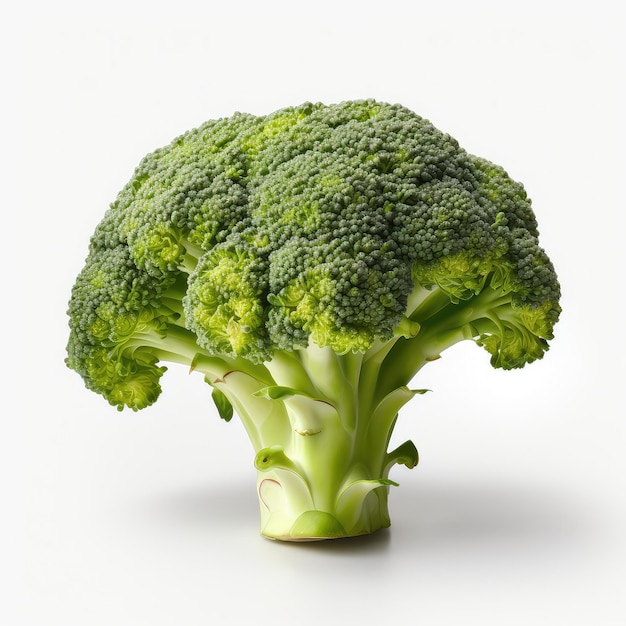 illustratie perfecte broccoli isolatie schot weergave