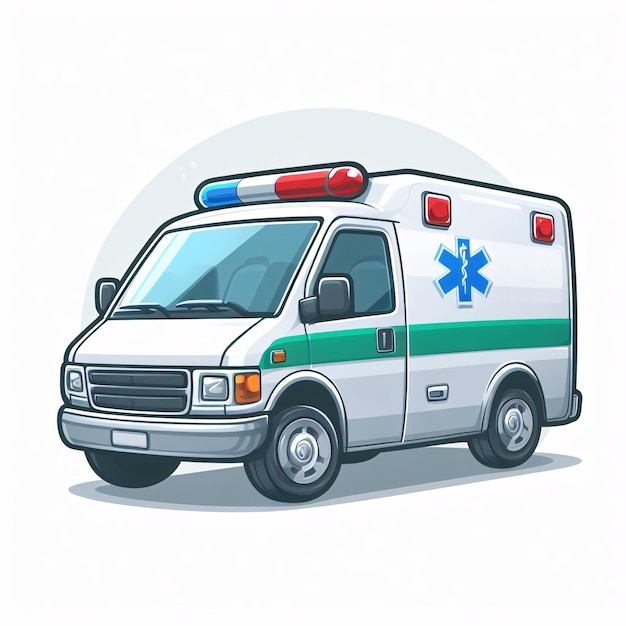 Foto illustratie van de ambulance healthcaire