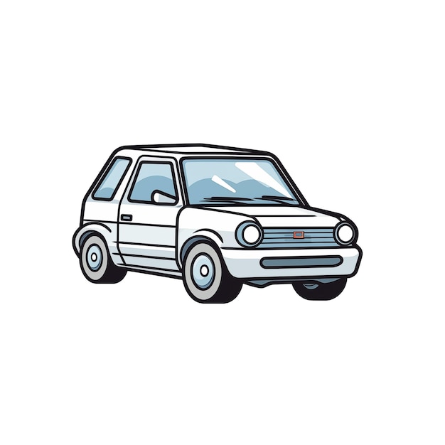illustratie van de auto