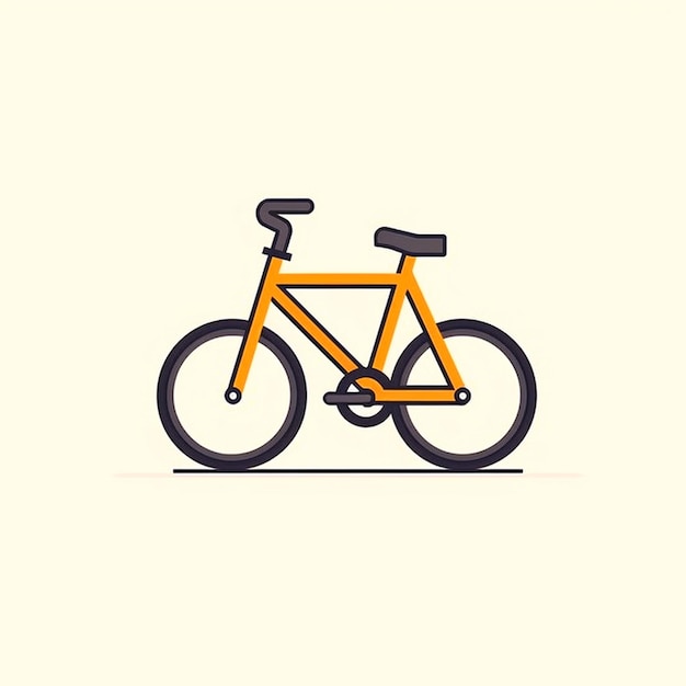 illustratie van de fiets