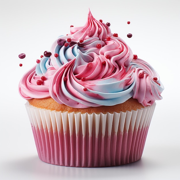 Illustratie van een cupcake