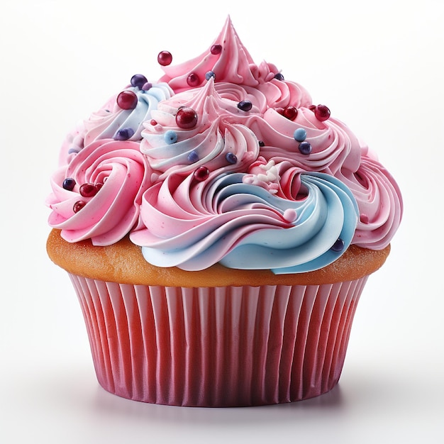 Illustratie van een cupcake