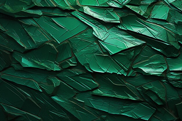 illustratie van een groene achtergrond gemaakt van metalen materiaal Abstract