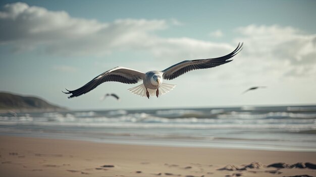 Foto illustratie van een mooie vogel van dichtbij gezien