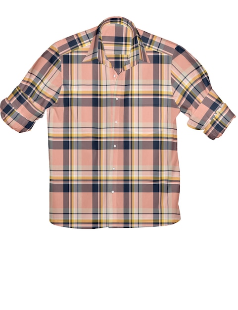 Illustratie van het checkshirt