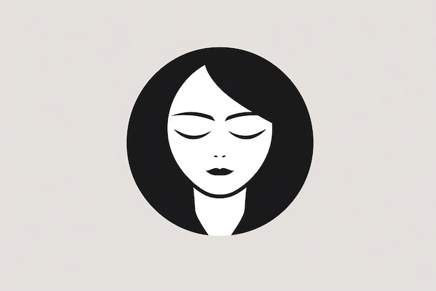 illustratie van minimalistische platte iconen in zwart en wit