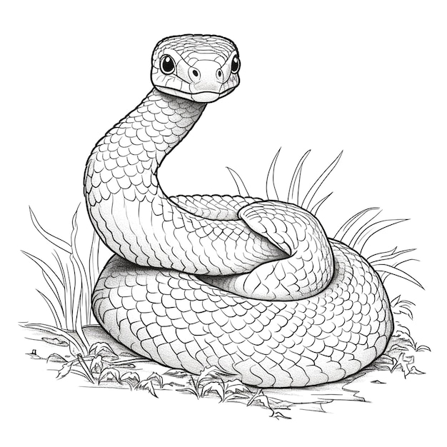 illustratie van slang