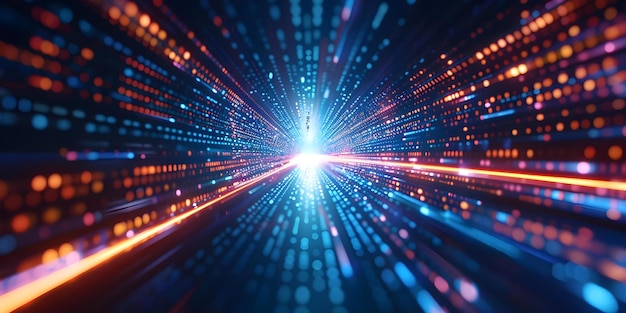 Illustratie van Swift Data Flow in programmering voor digitale transformatie Concept Data Flow Architecture Swift Programming Digitale transformatie Illustratie Visuele weergave