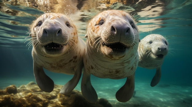 Illustratie van vissen en waterdieren