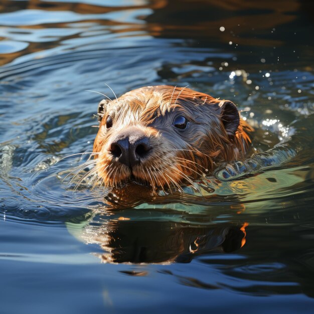 Foto illustratie van wilde dieren