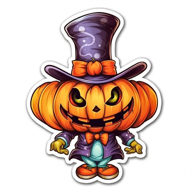 Illustration about helloween Can be used as sticker tshirt design and many others