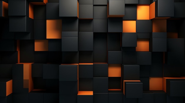 Illustration of abstract background design of black