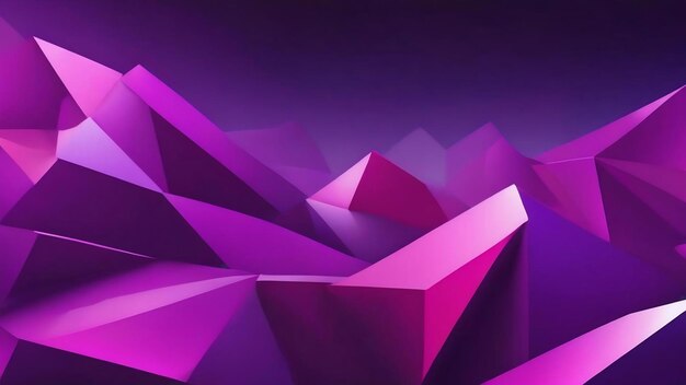 Photo illustration of an abstract background with purple traingles