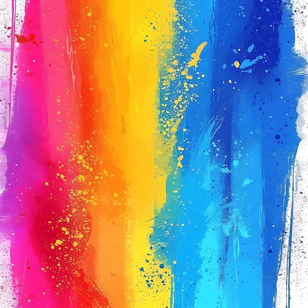Иллюстрация абстрактного красочного счастливого фона Холи