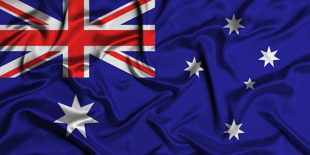 Illustration of australia flag