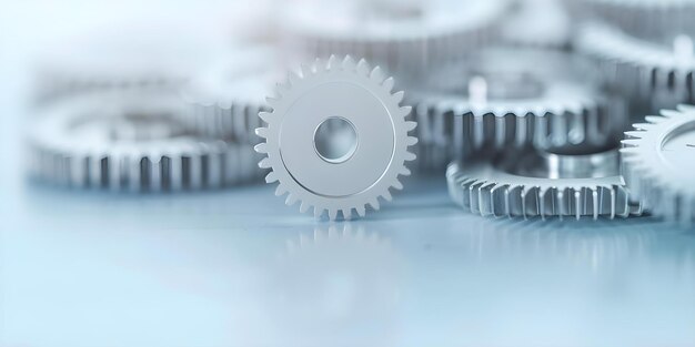 自動化文件工作流程的插圖與同步的<unk>輪在運動概念 自動化文檔工作流程 動態中的<unk>轮 整合同步的流程可視化