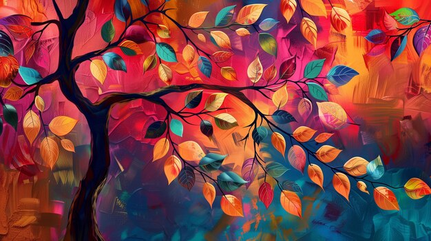 Illustration background abstraction wallpaper Abstract tree