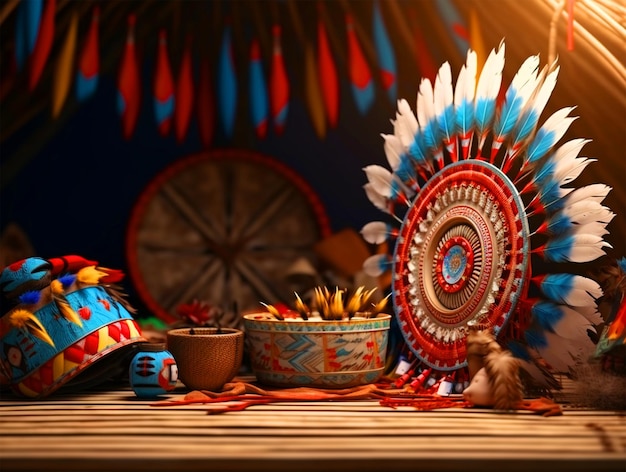 Illustration background for International Day of the World039s Indigenous Peoples