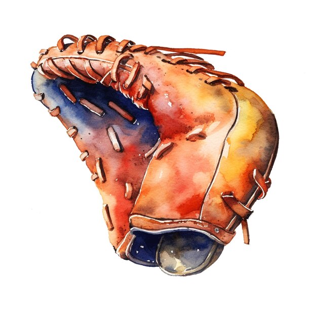 Photo illustration of baseball