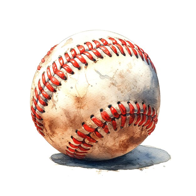 Foto illustrazione di baseball