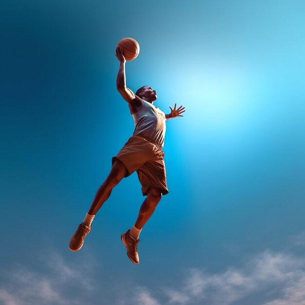 Illustration of basketball