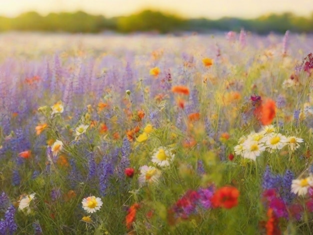 Photo illustration of a beautifully flowers