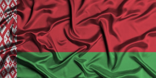 Illustration of belarus flag