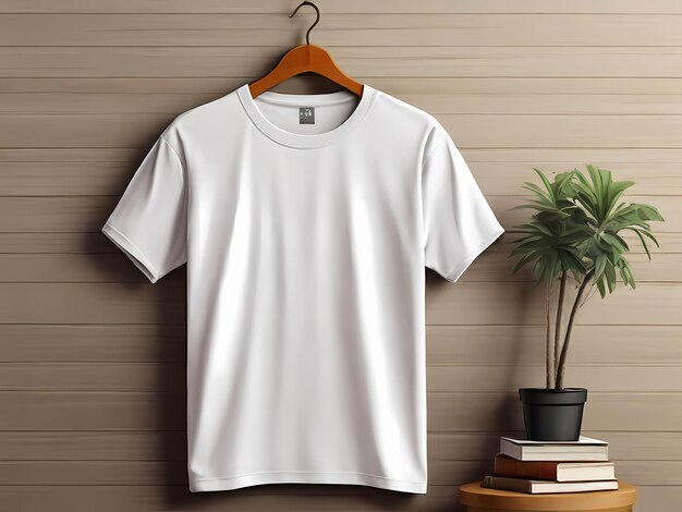 モックアップ用の空白Tシャツのイラスト