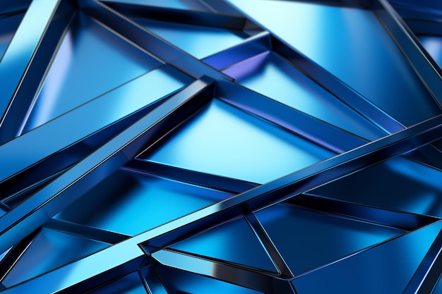 illustration of blue background made by metal material