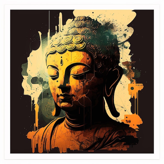 Buddha Purnima 또는 Vesak Day Generative ai에 대한 그림