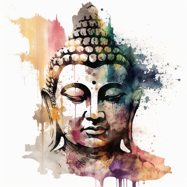 Buddha Purnima 또는 Vesak Day Generative ai에 대한 그림