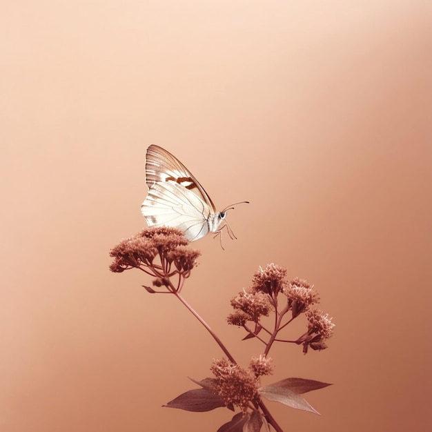 Photo illustration of butterfly