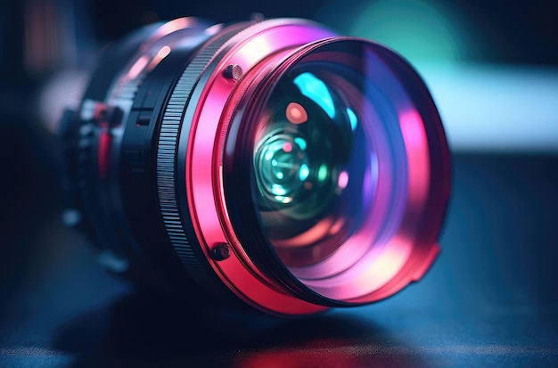 Illustration camera lens