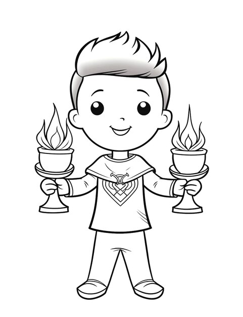 illustration of candle