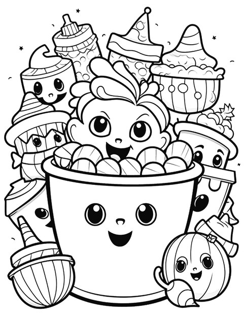 illustration of candy