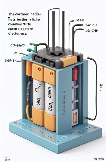 Photo illustration of a capacitor