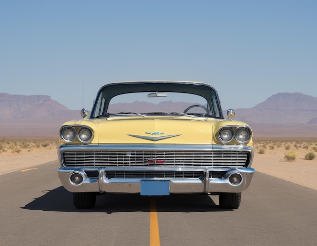 Photo illustration of a car on a clean background