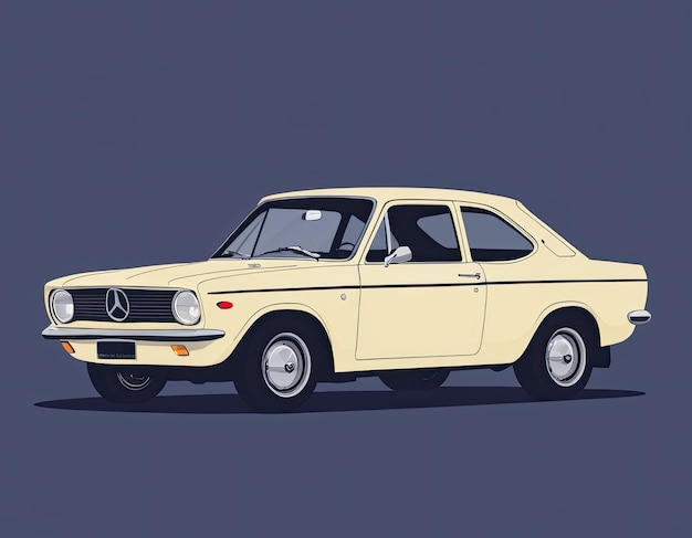 Photo illustration of a car on a clean background