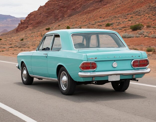 Photo illustration of a car on a clean background