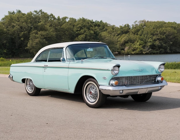 Photo illustration of a car on a clean background