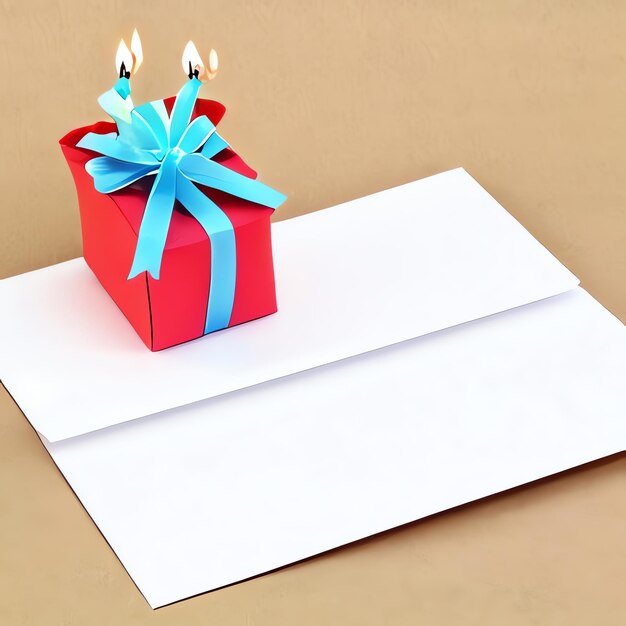 Photo illustration of card with the text happy birthday fun time