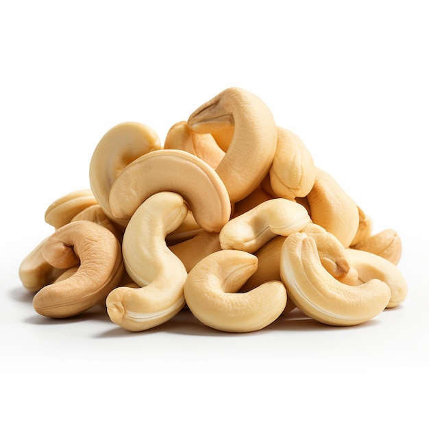 Photo illustration of cashew photo no background