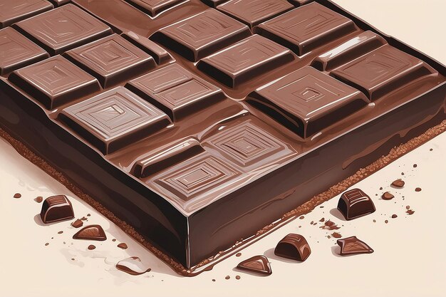 Illustration of chocolate