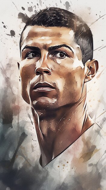 Foto illustrazione di cristiano ronaldo26