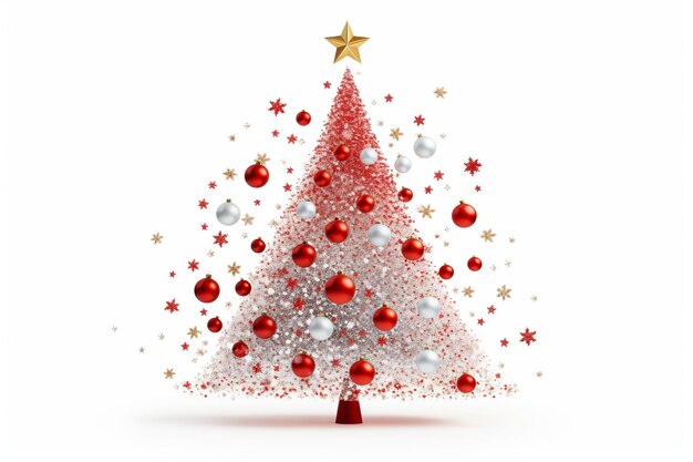 illustration of christmas png white background isolated