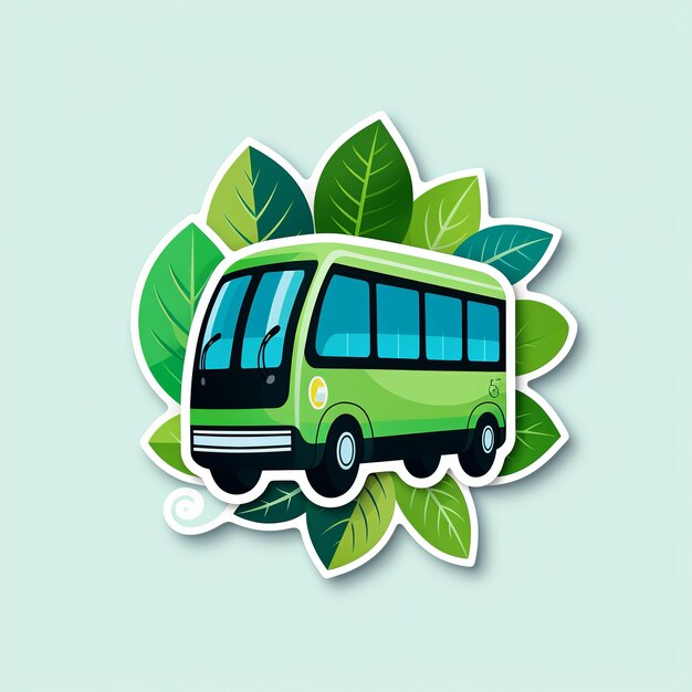 Photo illustration of craft a 2d sticker that emphasizes the role of publi