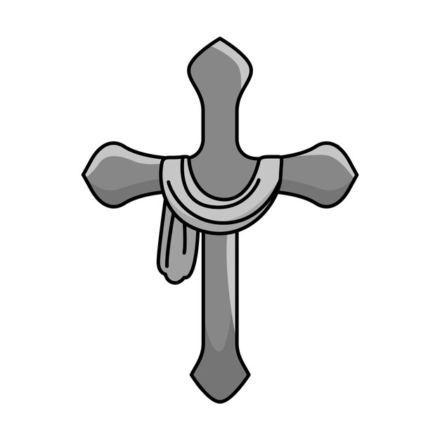 Foto illustrazione di una croce