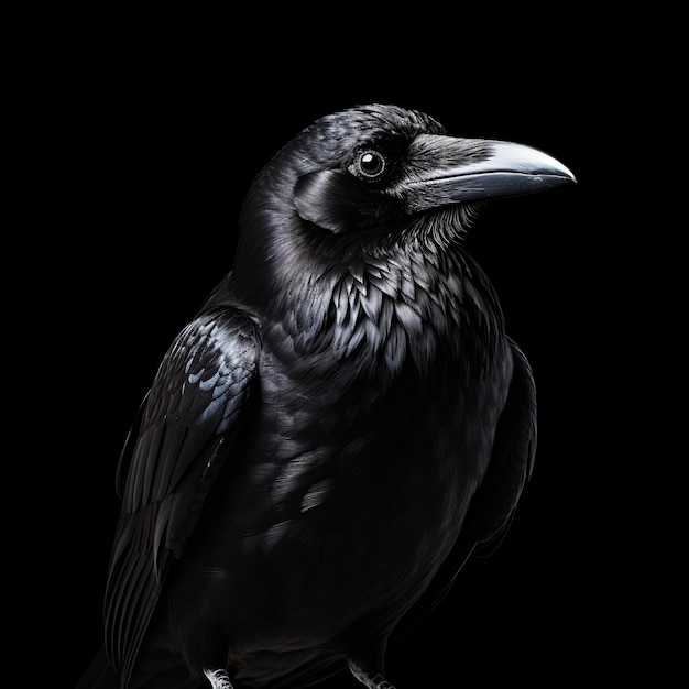 illustration of crow animal Outline imagesrealistic impressive 8k UH